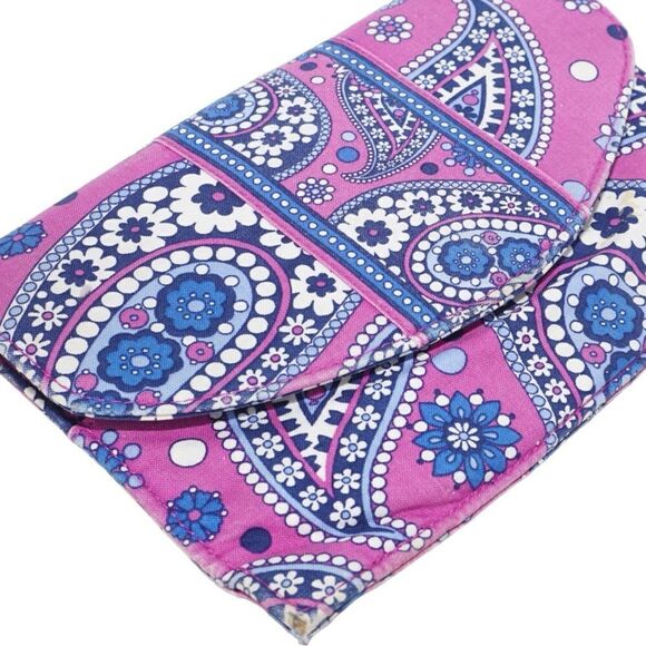 Vera Bradley BOGO FREE SALE Purple Boysenberry Envelope Style Clutch Wallet - Picture 7 of 10